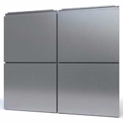 Фасадні панелі з металу для зовнішнього оздоблення 