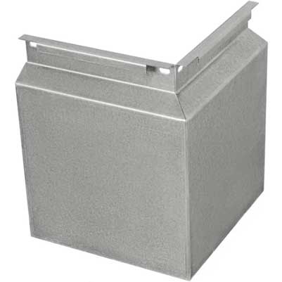 Metalowe narożne kasety elewacyjne do fasad wentylowanych